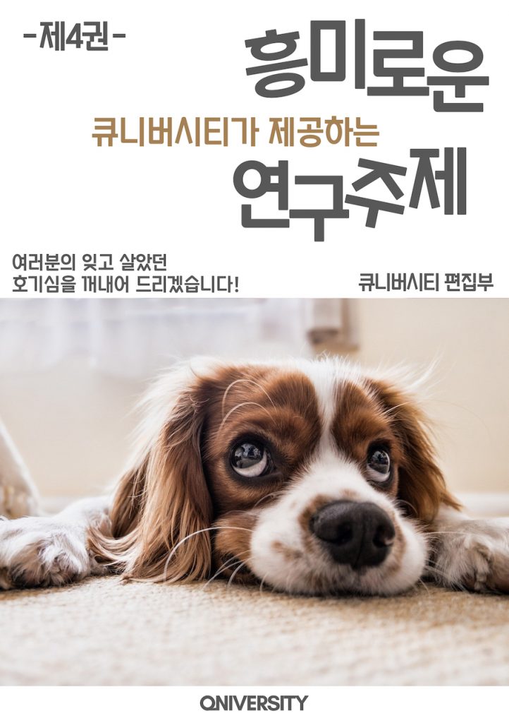 큐니버시티가 제공하는 흥미로운 연구주제 제4권