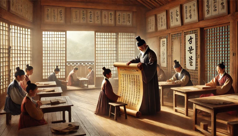 📘 세종이 한글을 만들었는데, 누가 가르쳤을까?